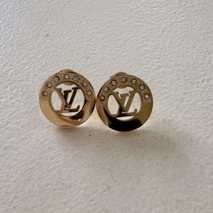 LV Boutique Earrings - New Gold